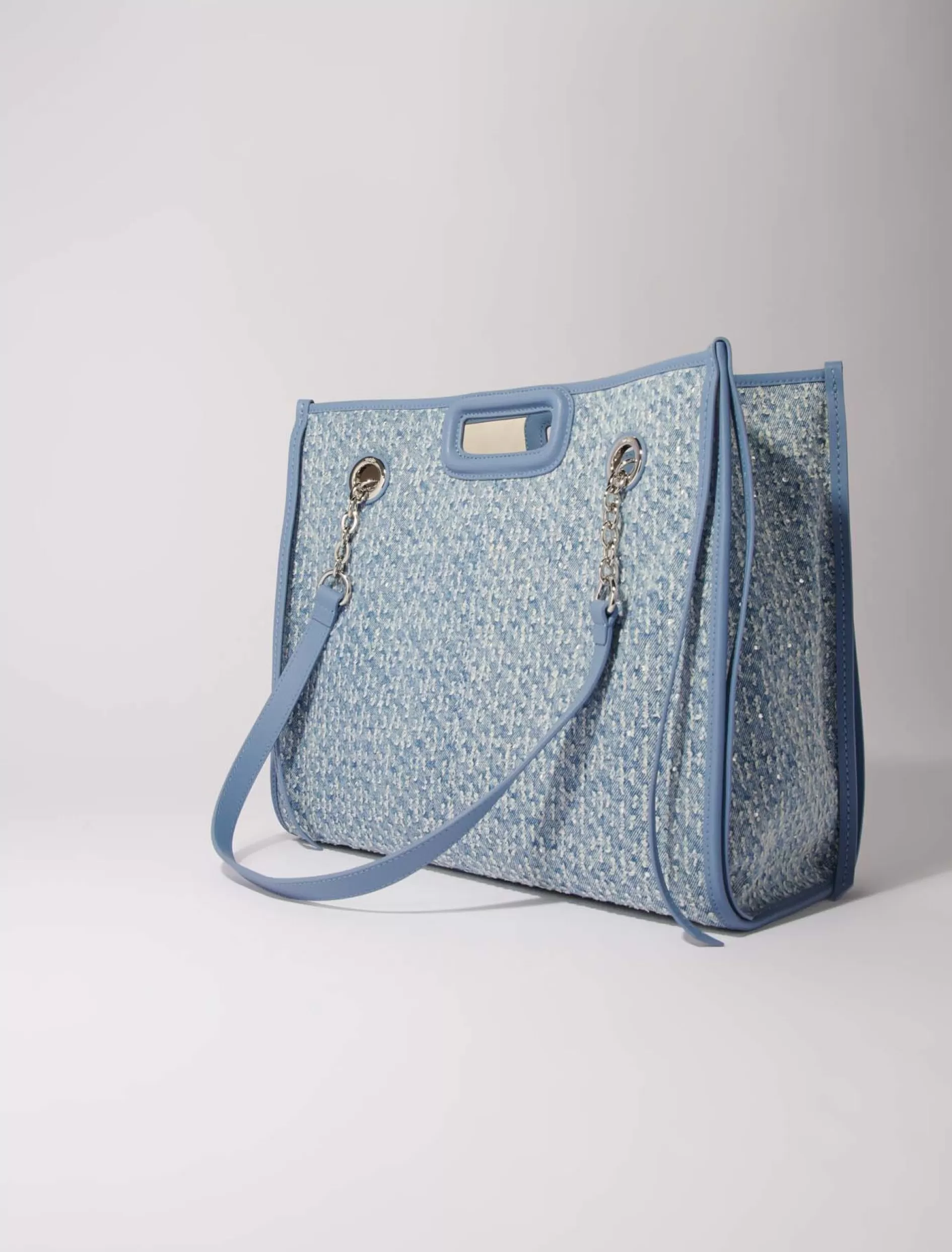 Best Cabas En Toile Denim Et Strass - Cabas & Paniers | Cabas & Paniers | Sacs porté épaule