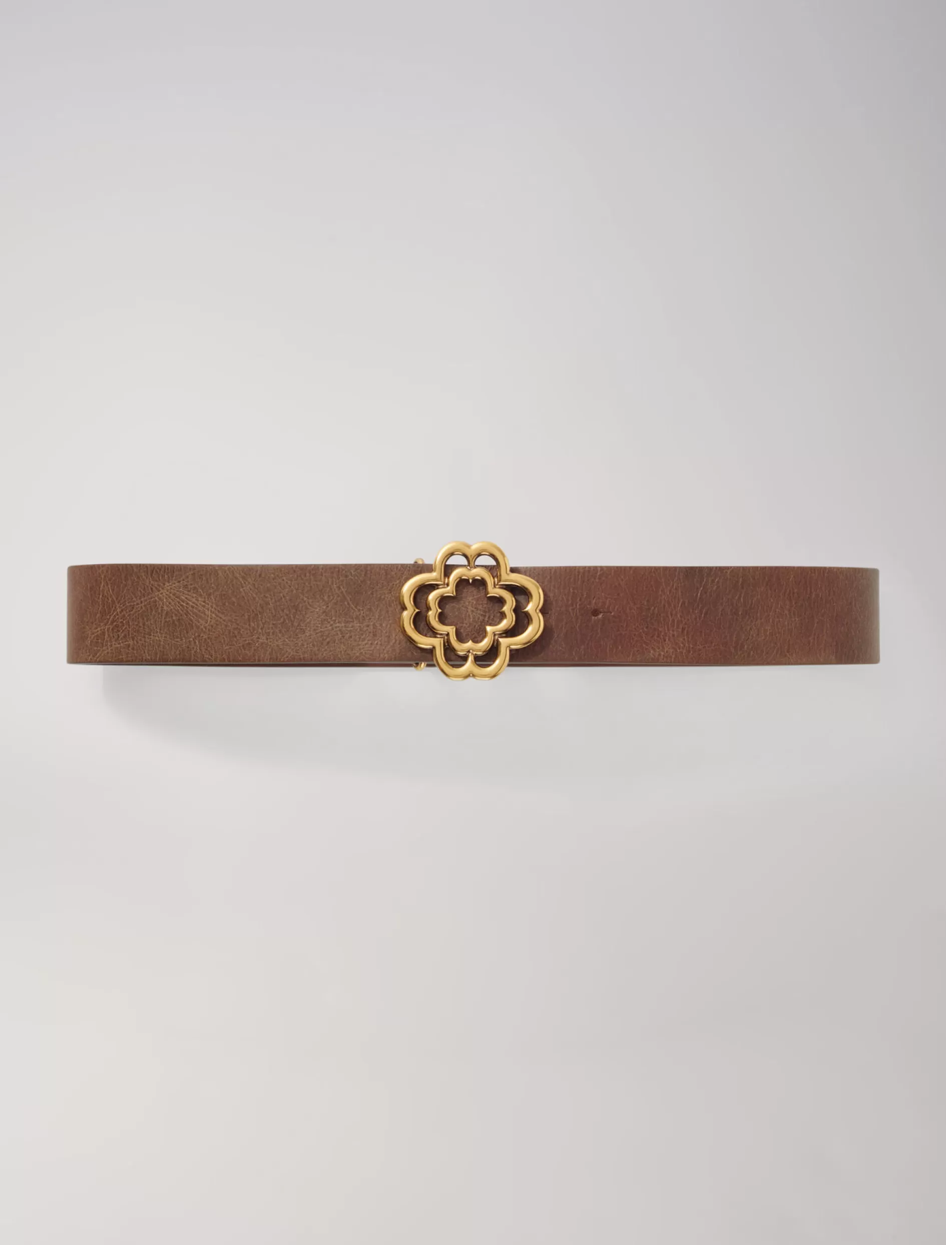 Discount Ceinture En Cuir Vieilli Clover - Ceintures | Ceintures