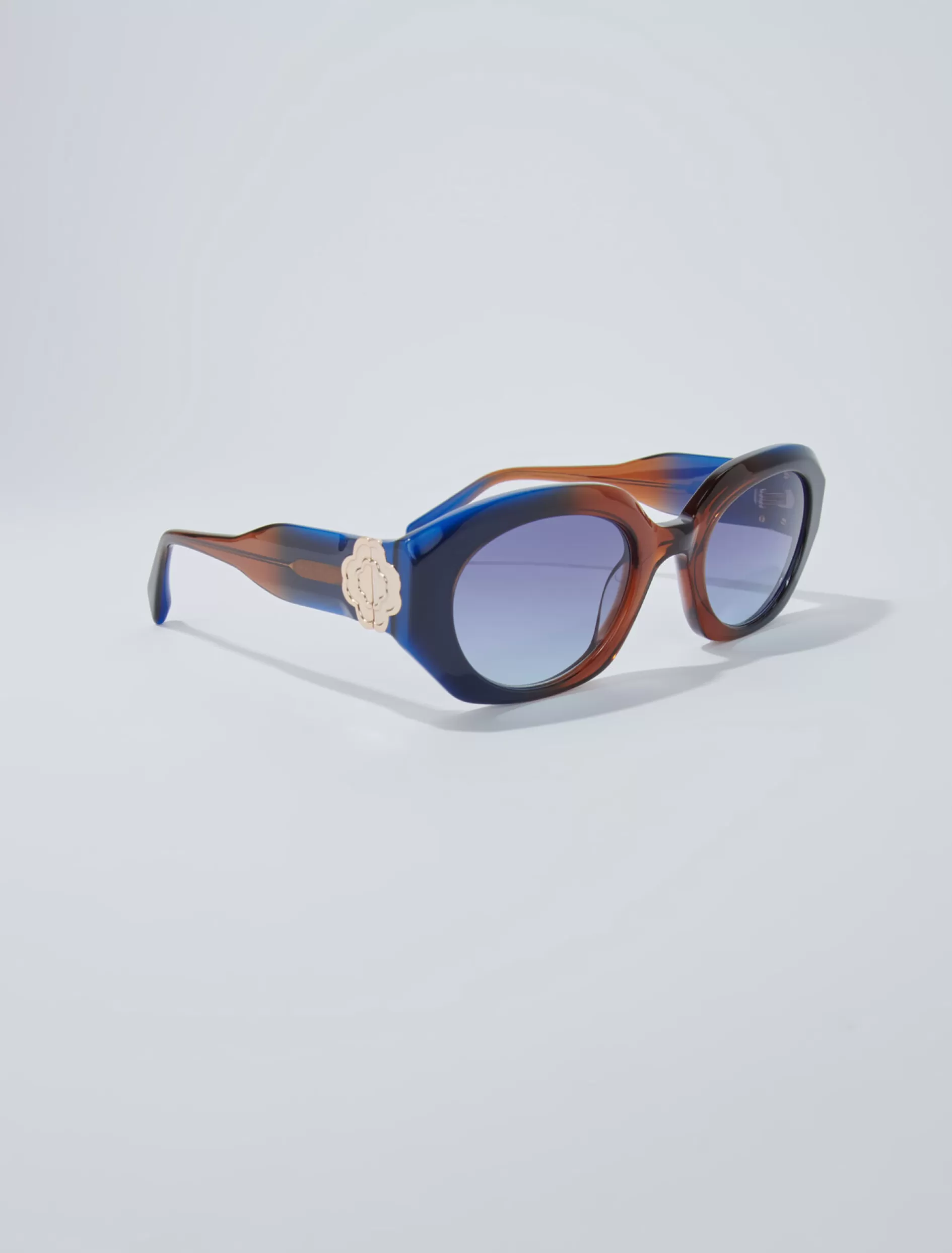 Outlet Lunettes Rondes En Acétate - Lunettes De Soleil | Lunettes de soleil