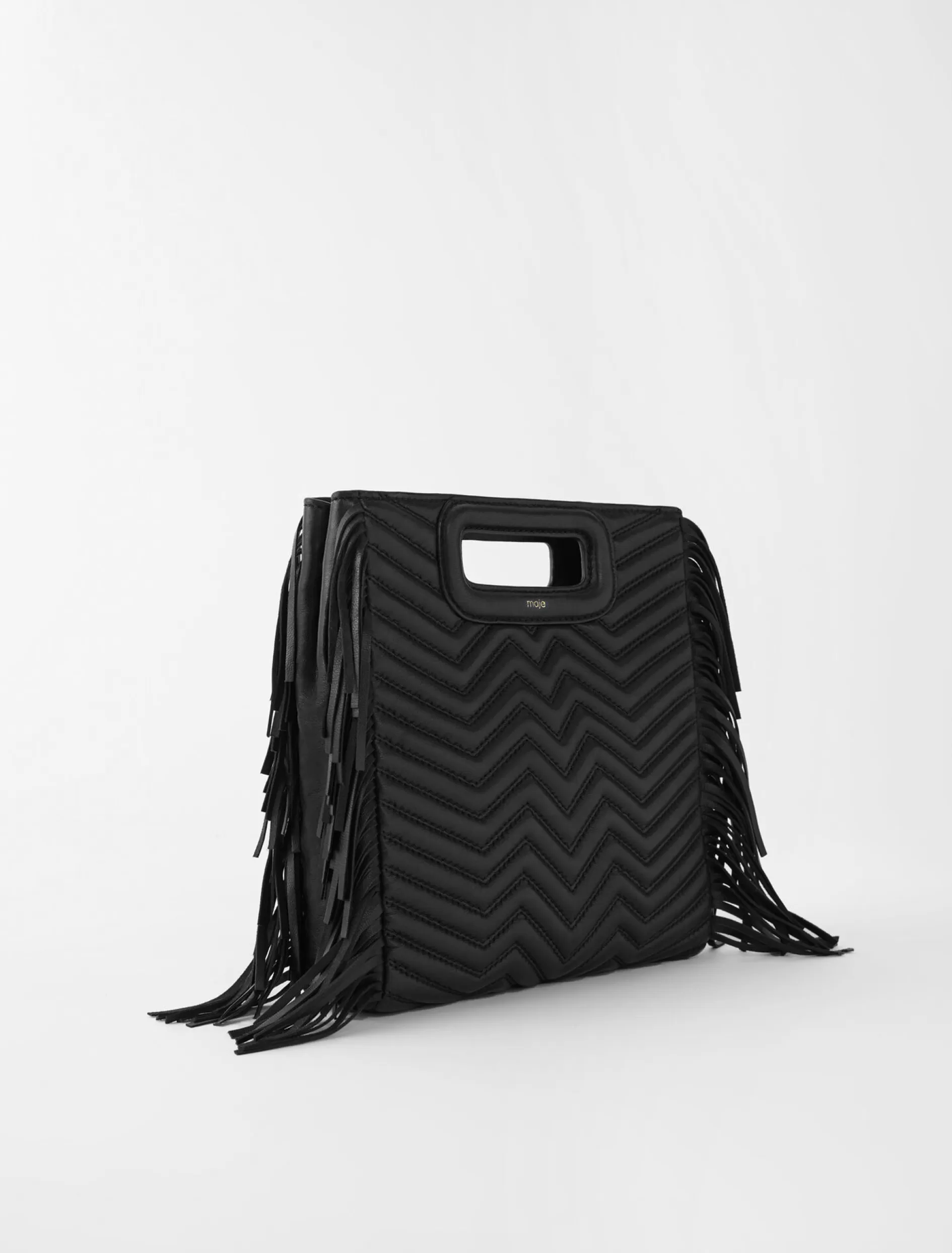 Best Sale Sac M En Cuir à Franges - Sacs Bandoulières | Sacs M | Sacs bandoulières